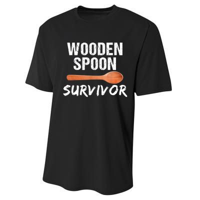 Wooden Spoon Survivor Performance Sprint T-Shirt