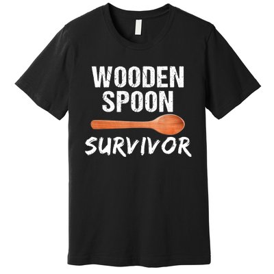 Wooden Spoon Survivor Premium T-Shirt