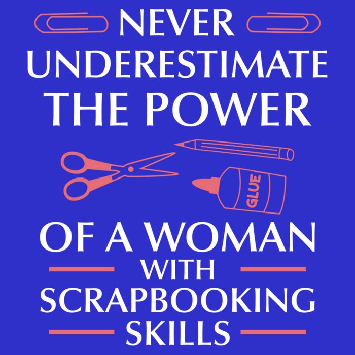 Woman Scrapbooking Skills Scrapbook Scrapbooker Crops Swaps Cute Gift 16 in Basic Backpack