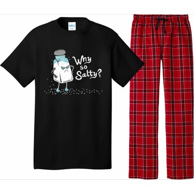 Why So Salty? Funny Salt Shaker Salty Attitude Pajama Set