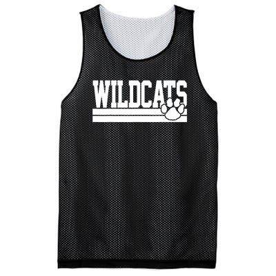 Wildcats School Spirit Mesh Reversible Basketball Jersey Tank