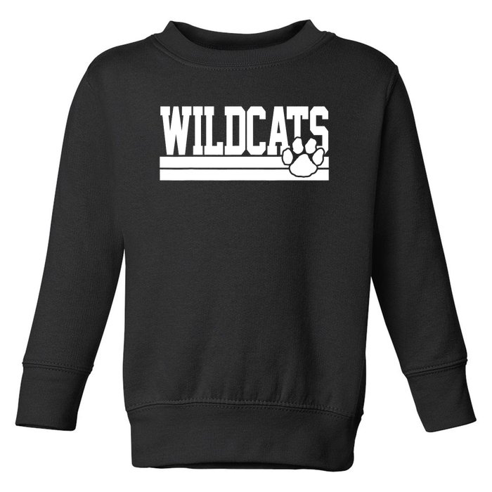 Wildcats School Spirit Toddler Sweatshirt