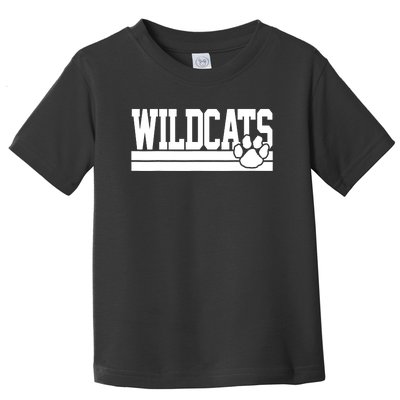 Wildcats School Spirit Toddler T-Shirt