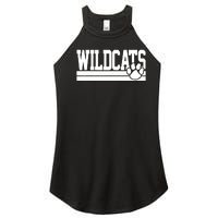 Wildcats School Spirit Women's Perfect Tri Rocker Tank