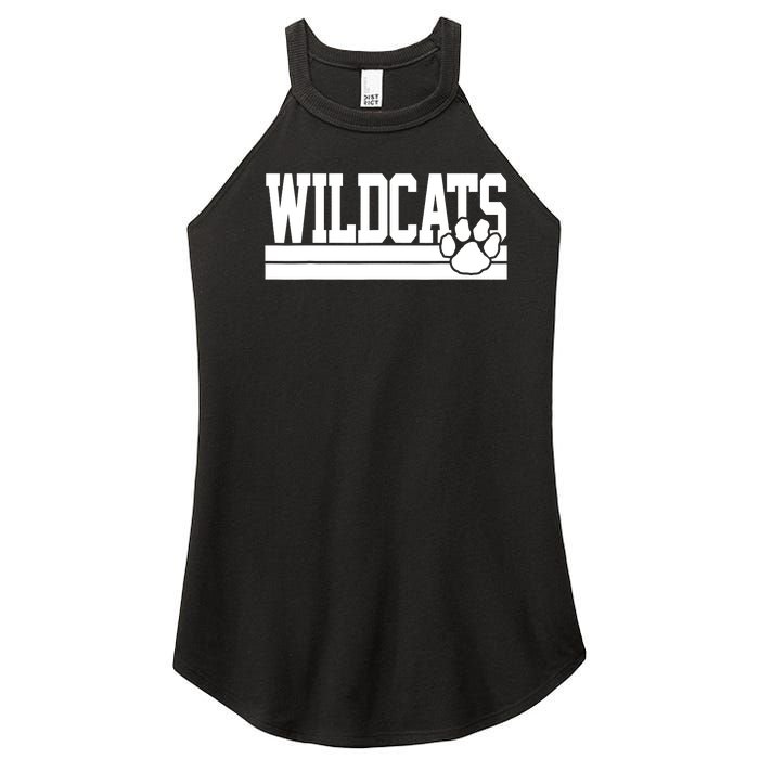 Wildcats School Spirit Women's Perfect Tri Rocker Tank