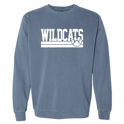 Wildcats School Spirit Garment-Dyed Sweatshirt