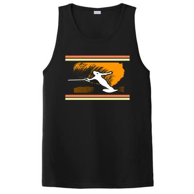 Water Skiing Ski Lover Retro Extreme Sports Beach Athletes Gift PosiCharge Competitor Tank