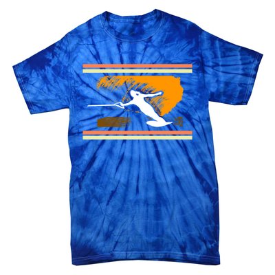 Water Skiing Ski Lover Retro Extreme Sports Beach Athletes Gift Tie-Dye T-Shirt