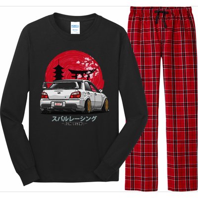 Wrx Sti Subie Cars Impreza Jdm Sport Long Sleeve Pajama Set