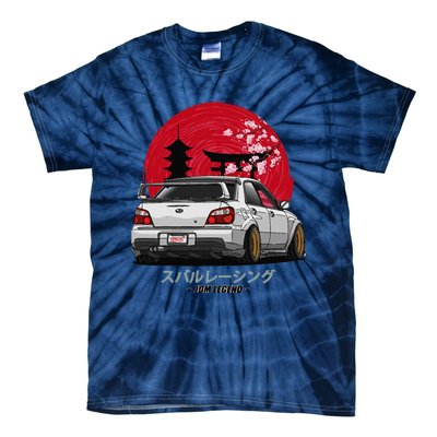 Wrx Sti Subie Cars Impreza Jdm Sport Tie-Dye T-Shirt