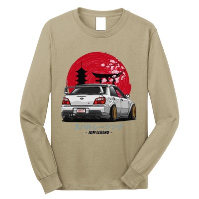 Wrx Sti Subie Cars Impreza Jdm Sport Long Sleeve Shirt