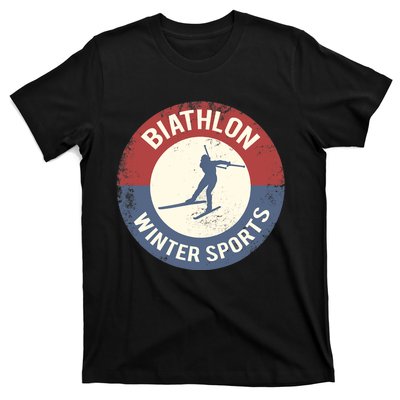 Winter Sports Ski Biathlon T-Shirt