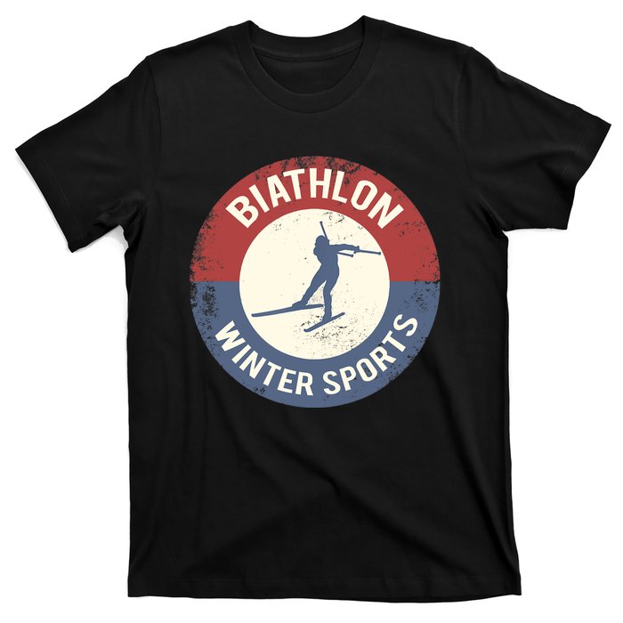 Winter Sports Ski Biathlon T-Shirt