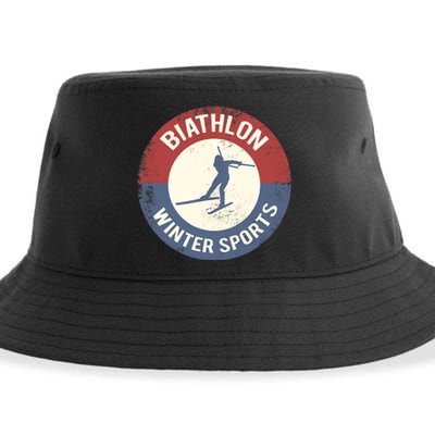 Winter Sports Ski Biathlon Sustainable Bucket Hat