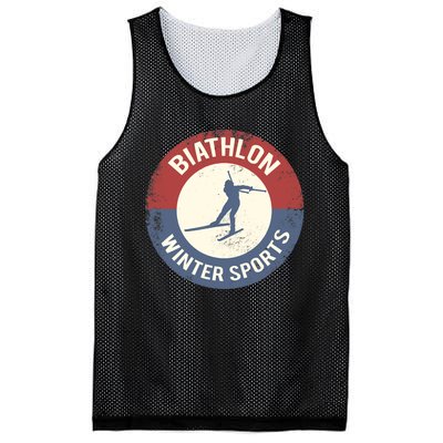 Winter Sports Ski Biathlon Mesh Reversible Basketball Jersey Tank