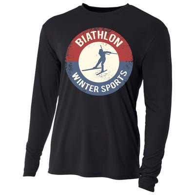 Winter Sports Ski Biathlon Cooling Performance Long Sleeve Crew