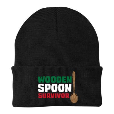 Wooden Spoon Survivor Italian Flag Beanie