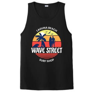 Wave Street Surf Shop Sunrise Logo  PosiCharge Competitor Tank