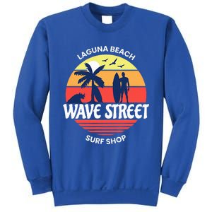 Wave Street Surf Shop Sunrise Logo  Sweatshirt