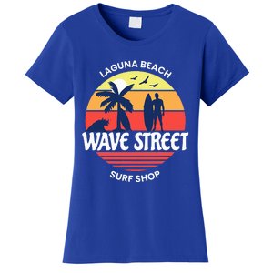 Wave Street Surf Shop Sunrise Logo  Women's T-Shirt