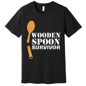 Wooden Spoon Survivor Italian Filipino Pride Premium T-Shirt