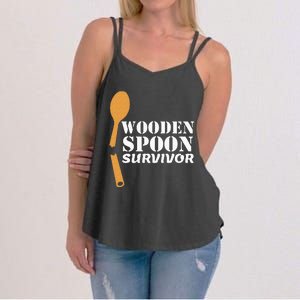 Wooden Spoon Survivor Italian Filipino Pride Women's Strappy Tank