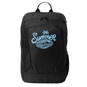 Wave Street Summer Surf Shop Graphic City Backpack