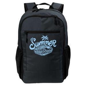 Wave Street Summer Surf Shop Graphic Daily Commute Backpack