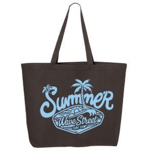 Wave Street Summer Surf Shop Graphic 25L Jumbo Tote