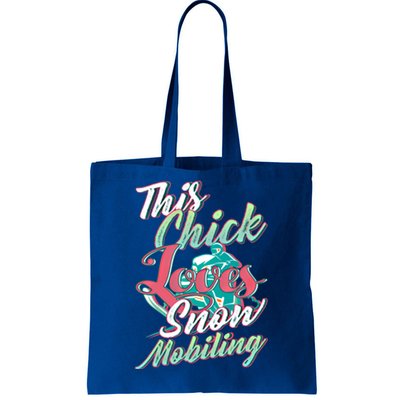 Wo Snowmobiling Saying Gift Snowmobile Lovers Gift Tote Bag