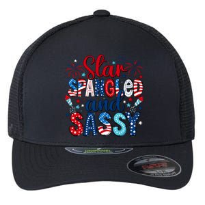 Western Star Spangled And Sassy Flexfit Unipanel Trucker Cap