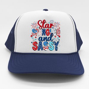 Western Star Spangled And Sassy Trucker Hat