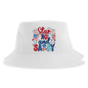 Western Star Spangled And Sassy Sustainable Bucket Hat