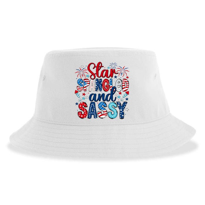 Western Star Spangled And Sassy Sustainable Bucket Hat