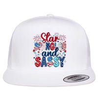 Western Star Spangled And Sassy Flat Bill Trucker Hat