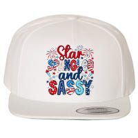 Western Star Spangled And Sassy Wool Snapback Cap