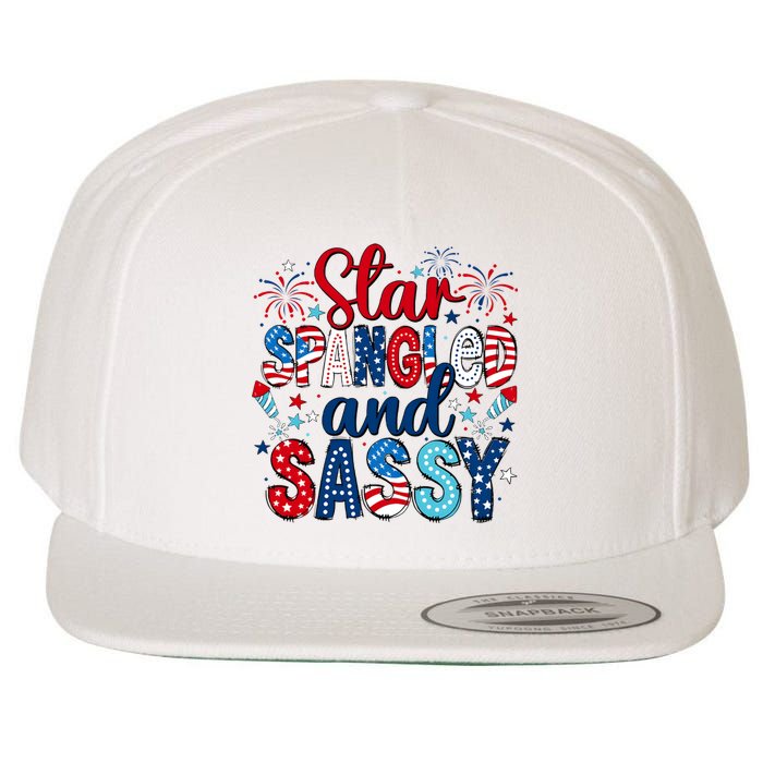 Western Star Spangled And Sassy Wool Snapback Cap