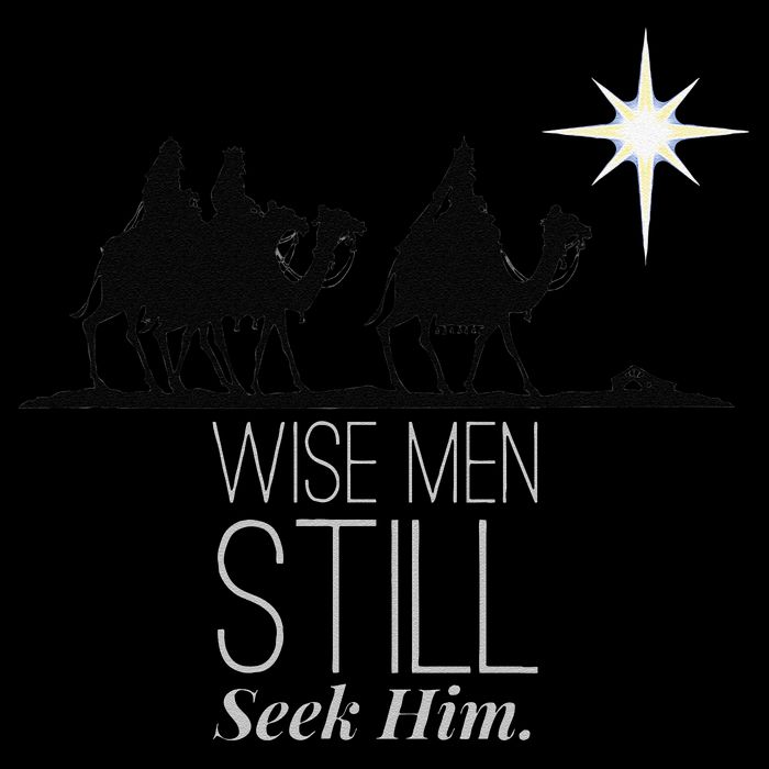 Wise Still Seek Him Christian Christmas Jesus Design Cooling Performance Crew T-Shirt