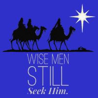 Wise Still Seek Him Christian Christmas Jesus Design 16 in Basic Backpack