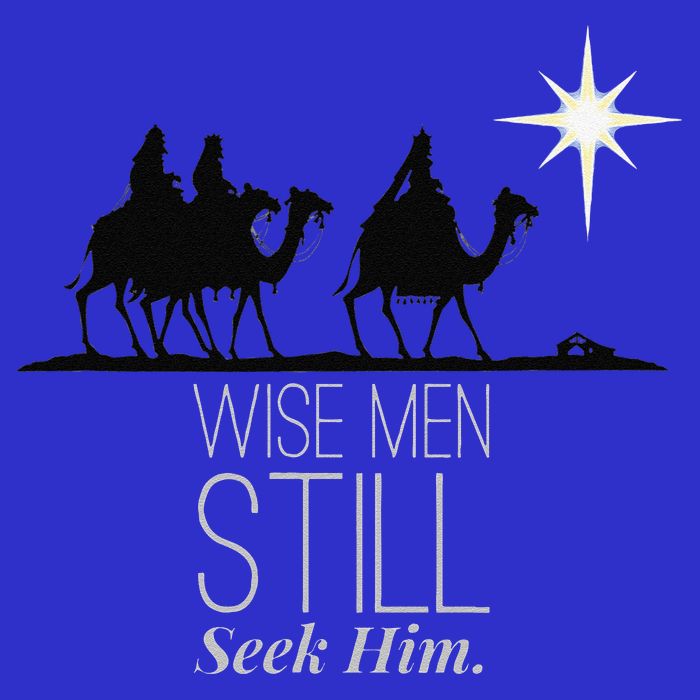 Wise Still Seek Him Christian Christmas Jesus Design 16 in Basic Backpack