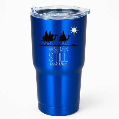 Wise Still Seek Him Christian Christmas Jesus Design Tumbler