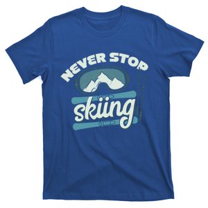 Winter Snow Ski Skier Skiing Cute Gift T-Shirt