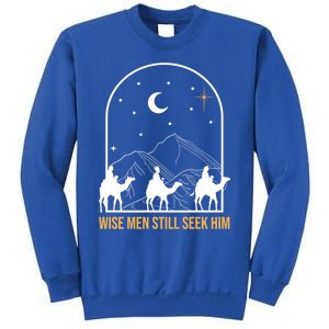 Wise Still Seek Him Christian Nativity Christmas Jesus Gift Sweatshirt