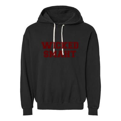 Wicked Smart (Smaht) College Boston Garment-Dyed Fleece Hoodie
