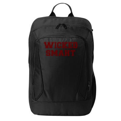 Wicked Smart (Smaht) College Boston City Backpack