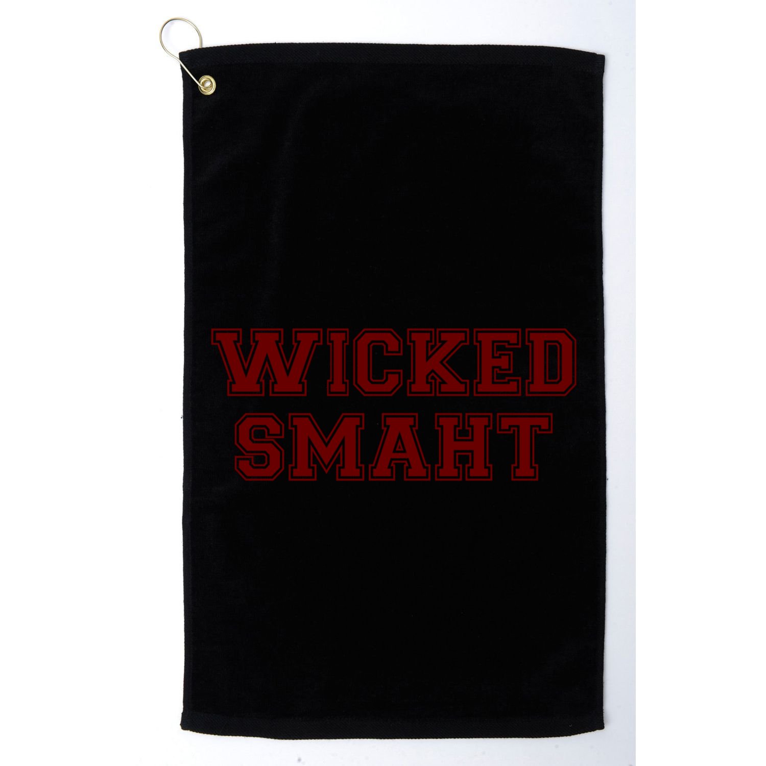 Wicked Smart (Smaht) College Boston Golf Towel