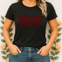 Wicked Smart (Smaht) College Boston Womens T-Shirt