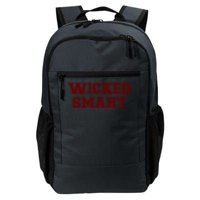 Wicked Smart (Smaht) College Boston Daily Commute Backpack