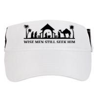 Wise Still Seek Him Christian Christmas Jesus Design Adult Drive Performance Visor