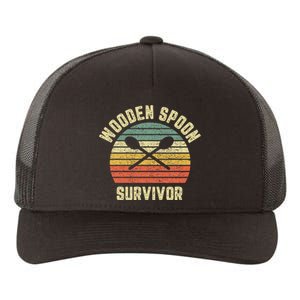 Wooden Spoon Survivor Retro Adult Novelty Sarcastic Yupoong Adult 5-Panel Trucker Hat